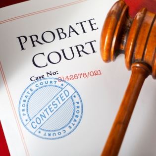 Probate court case file